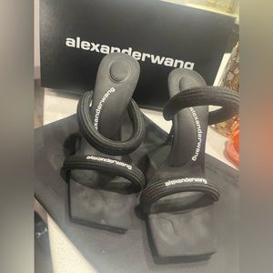 Alexander Wang Julie Tubular Webbing heels